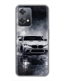 Чехол для OnePlus Nord CE 2 (5G) (IV2201) с картинкой «BMW сквозь туман»