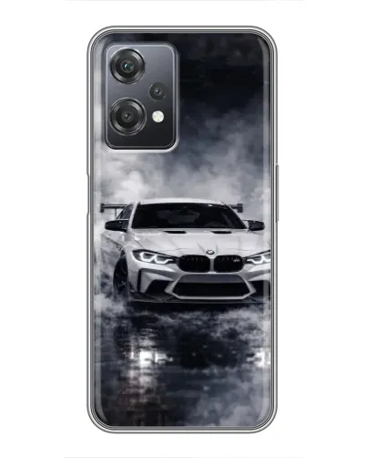 Чехол для OnePlus Nord CE 2 (5G) (IV2201) с картинкой «BMW сквозь туман»