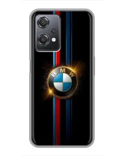 Чехол для OnePlus Nord CE 2 (5G) (IV2201) с картинкой «BMW M-Power неон»