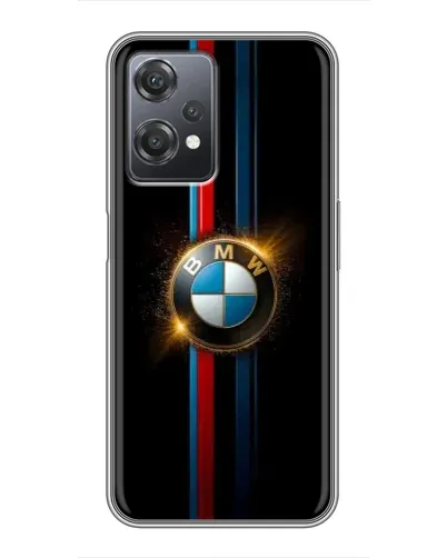 Чехол для OnePlus Nord CE 2 (5G) (IV2201) с картинкой «BMW M-Power неон»