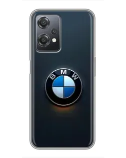 Чехол для OnePlus Nord CE 2 (5G) (IV2201) с картинкой «Логотип BMW — минимализм»