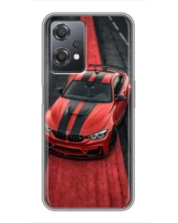 Чехол для OnePlus Nord CE 2 (5G) (IV2201) с картинкой «BMW на красной дорожке»
