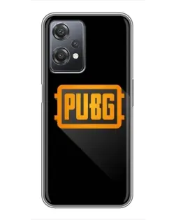 Чехол для OnePlus Nord CE 2 (5G) (IV2201) с картинкой «PUBG — рамка лого»