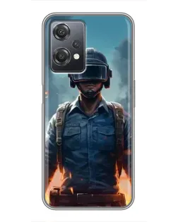 Чехол для OnePlus Nord CE 2 (5G) (IV2201) с картинкой «PUBG — реалистичный герой»