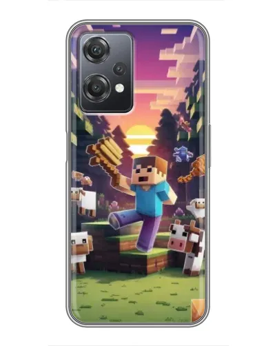 Чехол для OnePlus Nord CE 2 (5G) (IV2201) с картинкой «Стив на ферме» Чехол для OnePlus Nord CE 2 (5G) (IV2201) с картинкой «Стив на ферме»