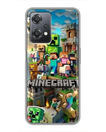 Чехол для OnePlus Nord CE 2 (5G) (IV2201) с картинкой «Замок Minecraft» Чехол для OnePlus Nord CE 2 (5G) (IV2201) с картинкой «Замок Minecraft»