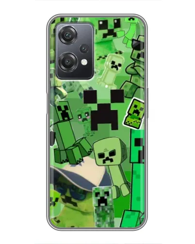 Чехол для OnePlus Nord CE 2 (5G) (IV2201) с картинкой «Криперы Minecraft» Чехол для OnePlus Nord CE 2 (5G) (IV2201) с картинкой «Криперы Minecraft»
