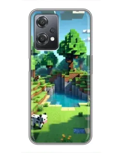 Чехол для OnePlus Nord CE 2 (5G) (IV2201) с картинкой «Minecraft летний день»