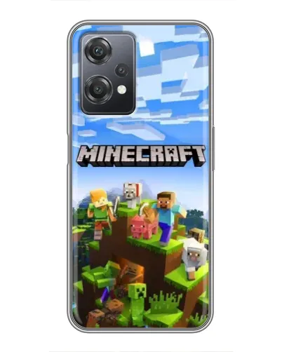 Чехол для OnePlus Nord CE 2 (5G) (IV2201) с картинкой «Minecraft классический мир» Чехол для OnePlus Nord CE 2 (5G) (IV2201) с картинкой «Minecraft классический мир»