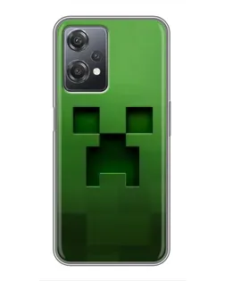 Чехол для OnePlus Nord CE 2 (5G) (IV2201) с картинкой «Крипер микро-дизайн»