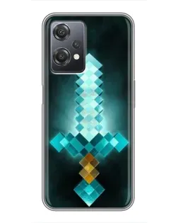 Чехол для OnePlus Nord CE 2 (5G) (IV2201) с картинкой «Алмазный меч неон»