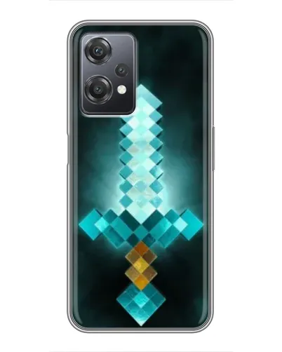 Чехол для OnePlus Nord CE 2 (5G) (IV2201) с картинкой «Алмазный меч неон» Чехол для OnePlus Nord CE 2 (5G) (IV2201) с картинкой «Алмазный меч неон»