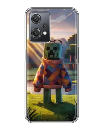 Чехол для OnePlus Nord CE 2 (5G) (IV2201) с картинкой «Крипер в свитере» Чехол для OnePlus Nord CE 2 (5G) (IV2201) с картинкой «Крипер в свитере»