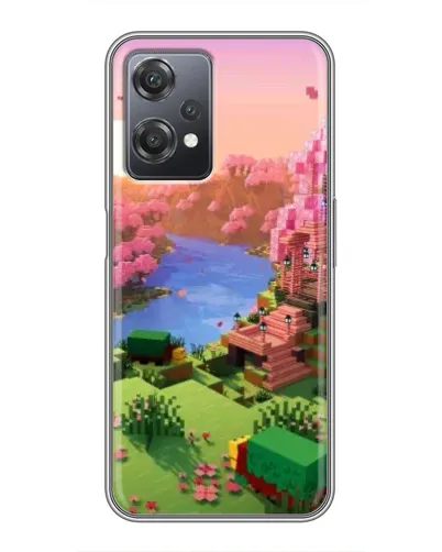 Чехол для OnePlus Nord CE 2 (5G) (IV2201) с картинкой «Розовое дерево Minecraft» Чехол для OnePlus Nord CE 2 (5G) (IV2201) с картинкой «Розовое дерево Minecraft»