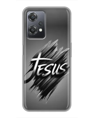 Чехол для OnePlus Nord CE 2 (5G) (IV2201) с картинкой «Надпись Jesus Graffiti» Чехол для OnePlus Nord CE 2 (5G) (IV2201) с картинкой «Надпись Jesus Graffiti»