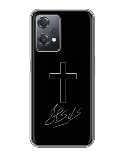 Чохол для OnePlus Nord CE 2 (5G) (IV2201) з картинкою «Графічний хрест Jesus» Чохол для OnePlus Nord CE 2 (5G) (IV2201) з картинкою «Графічний хрест Jesus»