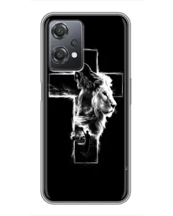 Чехол для OnePlus Nord CE 2 (5G) (IV2201) с картинкой «Сияющий крест Jesus»