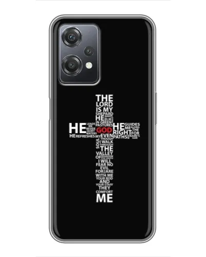 Чохол для OnePlus Nord CE 2 (5G) (IV2201) з картинкою «Текстовий хрест» Чохол для OnePlus Nord CE 2 (5G) (IV2201) з картинкою «Текстовий хрест»