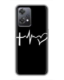 Чехол для OnePlus Nord CE 2 (5G) (IV2201) с картинкой «Пульс веры»