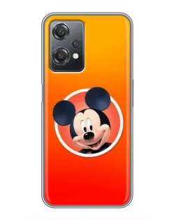Чехол для OnePlus Nord CE 2 (5G) (IV2201) с картинкой «Mickey в круге»