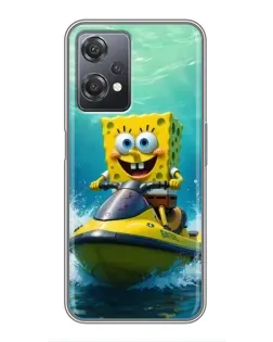 Чохол для OnePlus Nord CE 2 (5G) (IV2201) з картинкою «Спанч Боб на гідроциклі» Чохол для OnePlus Nord CE 2 (5G) (IV2201) з картинкою «Спанч Боб на гідроциклі»