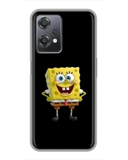 Чехол для OnePlus Nord CE 2 (5G) (IV2201) с картинкой «Классический Губка Боб»