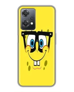 Чехол для OnePlus Nord CE 2 (5G) (IV2201) с картинкой «Минималистичный Спанч Боб» Чехол для OnePlus Nord CE 2 (5G) (IV2201) с картинкой «Минималистичный Спанч Боб»