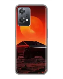 Чохол для OnePlus Nord CE 2 (5G) (IV2201) з картинкою «Cybertruck на Марсі»