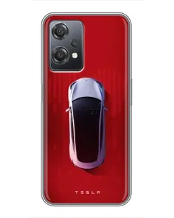 Чохол для OnePlus Nord CE 2 (5G) (IV2201) з картинкою «Tesla Top View»