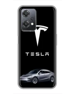 Чехол для OnePlus Nord CE 2 (5G) (IV2201) с картинкой «Tesla Model Y» Чехол для OnePlus Nord CE 2 (5G) (IV2201) с картинкой «Tesla Model Y»