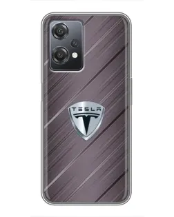 Чехол для OnePlus Nord CE 2 (5G) (IV2201) с картинкой «Металлическая текстура Tesla» Чехол для OnePlus Nord CE 2 (5G) (IV2201) с картинкой «Металлическая текстура Tesla»