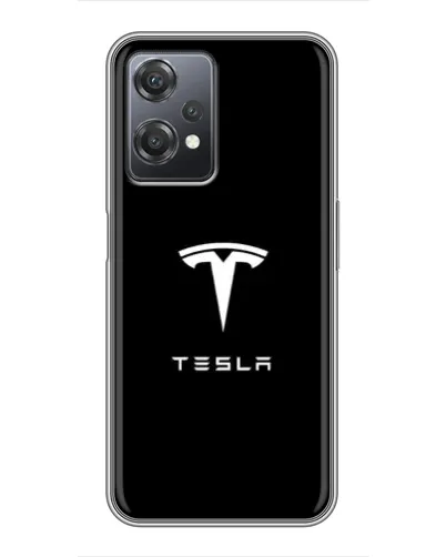 Чехол для OnePlus Nord CE 2 (5G) (IV2201) с картинкой «Tesla White Logo» Чехол для OnePlus Nord CE 2 (5G) (IV2201) с картинкой «Tesla White Logo»