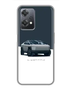 Чехол для OnePlus Nord CE 2 (5G) (IV2201) с картинкой «Серебристый Cybertruck Tesla» Чехол для OnePlus Nord CE 2 (5G) (IV2201) с картинкой «Серебристый Cybertruck Tesla»