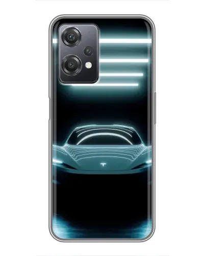 Чехол для OnePlus Nord CE 2 (5G) (IV2201) с картинкой «Tesla в неоне» Чехол для OnePlus Nord CE 2 (5G) (IV2201) с картинкой «Tesla в неоне»