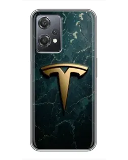 Чехол для OnePlus Nord CE 2 (5G) (IV2201) с картинкой «Мраморная Tesla Gold» Чехол для OnePlus Nord CE 2 (5G) (IV2201) с картинкой «Мраморная Tesla Gold»