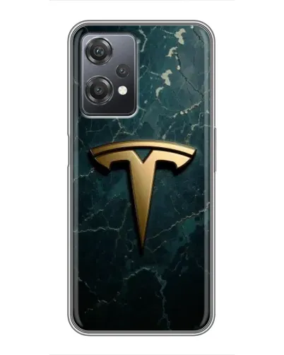 Чехол для OnePlus Nord CE 2 (5G) (IV2201) с картинкой «Мраморная Tesla Gold» Чехол для OnePlus Nord CE 2 (5G) (IV2201) с картинкой «Мраморная Tesla Gold»