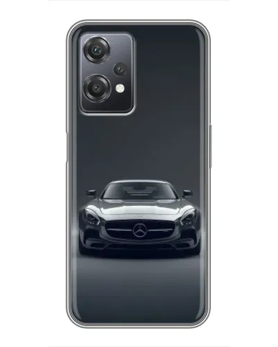 Чехол для OnePlus Nord CE 2 (5G) (IV2201) с картинкой «Mercedes на черном»