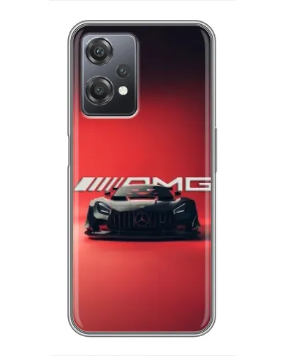Чехол для OnePlus Nord CE 2 (5G) (IV2201) с картинкой «Mercedes AMG — красная линия»