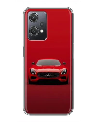 Чехол для OnePlus Nord CE 2 (5G) (IV2201) с картинкой «Красный Mercedes AMG»