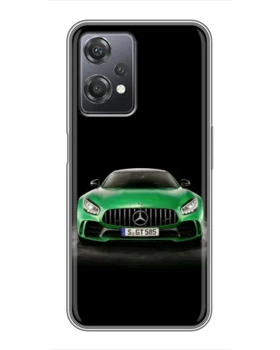 Чехол для OnePlus Nord CE 2 (5G) (IV2201) с картинкой «Mercedes — неоновый лого»