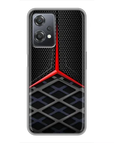 Чехол для OnePlus Nord CE 2 (5G) (IV2201) с картинкой «Mercedes Carbon Grid»