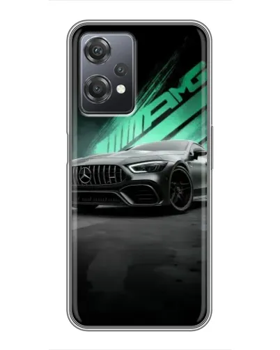Чехол для OnePlus Nord CE 2 (5G) (IV2201) с картинкой «Темный Mercedes AMG»
