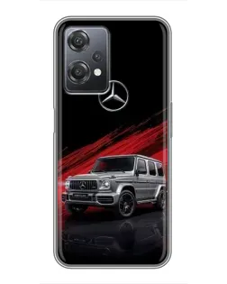 Чехол для OnePlus Nord CE 2 (5G) (IV2201) с картинкой «Mercedes G-Class красный»