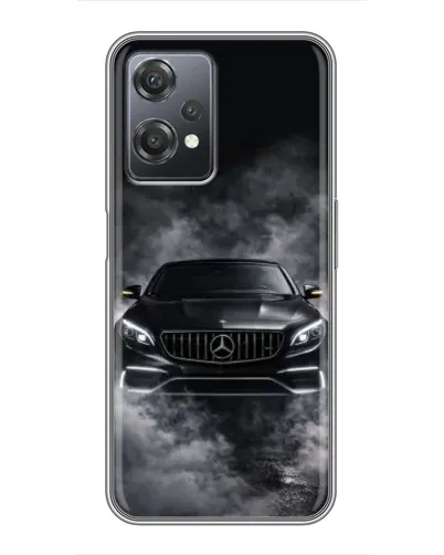 Чехол для OnePlus Nord CE 2 (5G) (IV2201) с картинкой «Mercedes в дыму»