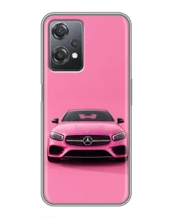 Чехол для OnePlus Nord CE 2 (5G) (IV2201) с картинкой «Розовый Mercedes AMG» Чехол для OnePlus Nord CE 2 (5G) (IV2201) с картинкой «Розовый Mercedes AMG»