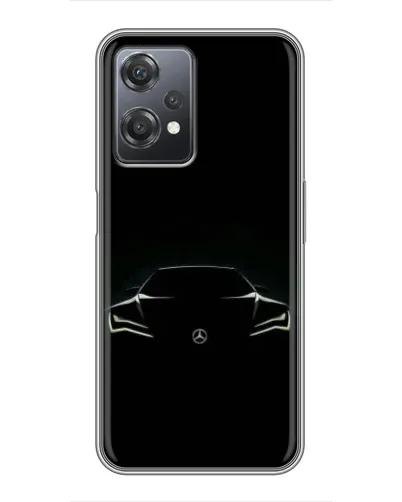 Чехол для OnePlus Nord CE 2 (5G) (IV2201) с картинкой «Mercedes — силуэт авто» Чехол для OnePlus Nord CE 2 (5G) (IV2201) с картинкой «Mercedes — силуэт авто»