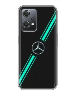 Чехол для OnePlus Nord CE 2 (5G) (IV2201) с картинкой «Спортивные линии Mercedes» Чехол для OnePlus Nord CE 2 (5G) (IV2201) с картинкой «Спортивные линии Mercedes»