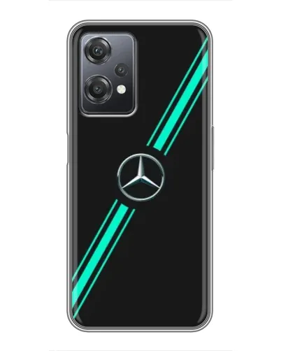 Чехол для OnePlus Nord CE 2 (5G) (IV2201) с картинкой «Спортивные линии Mercedes» Чехол для OnePlus Nord CE 2 (5G) (IV2201) с картинкой «Спортивные линии Mercedes»