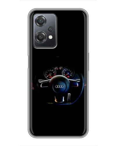 Чехол для OnePlus Nord CE 2 (5G) (IV2201) с картинкой «Салон Audi — руль»