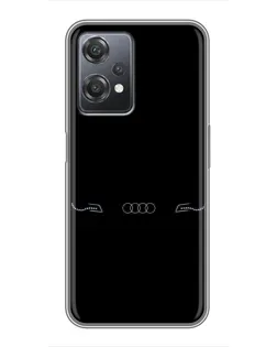 Чехол для OnePlus Nord CE 2 (5G) (IV2201) с картинкой «Audi — световой подпись» Чехол для OnePlus Nord CE 2 (5G) (IV2201) с картинкой «Audi — световой подпись»